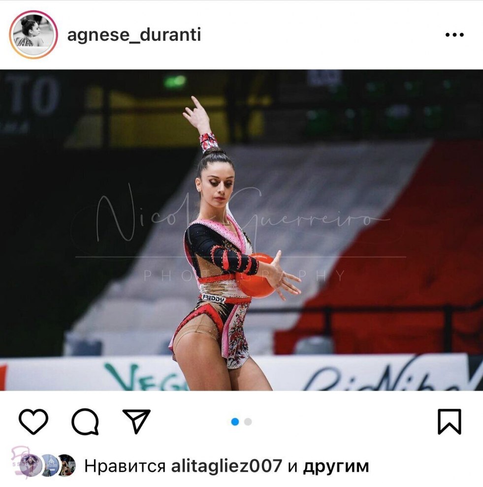 Italian gymnast Beauty