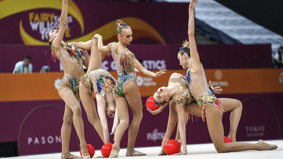 Rhythmic gymnastics team of Russia 2021