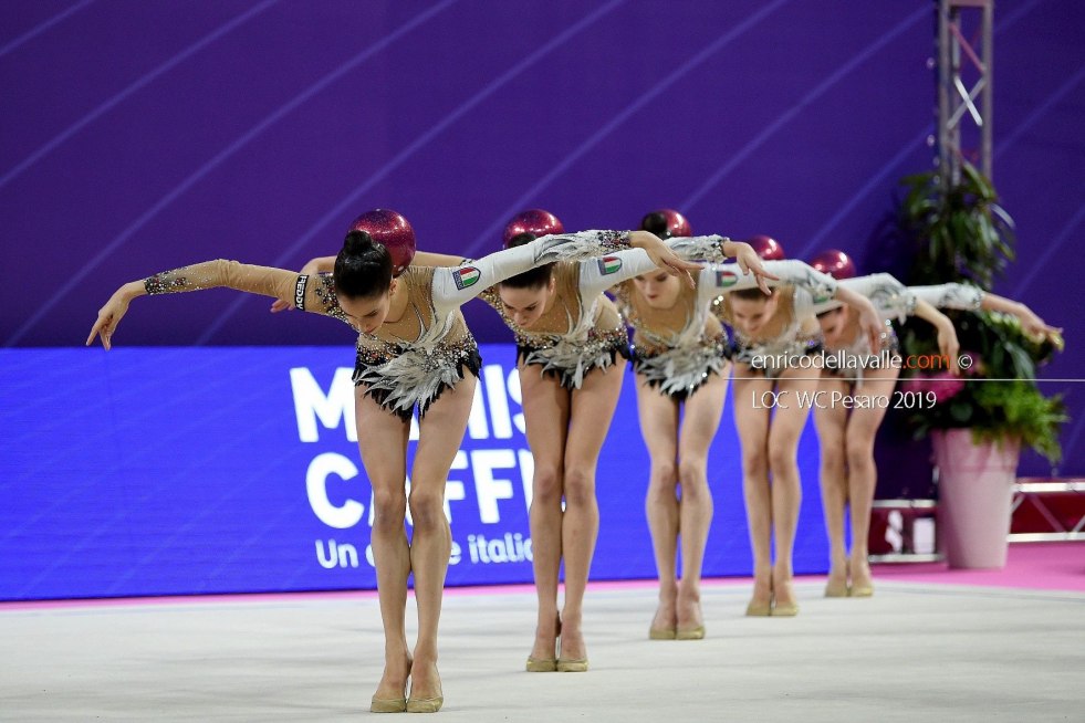 Rhythmic Gymnastics Group Exercises ITALY