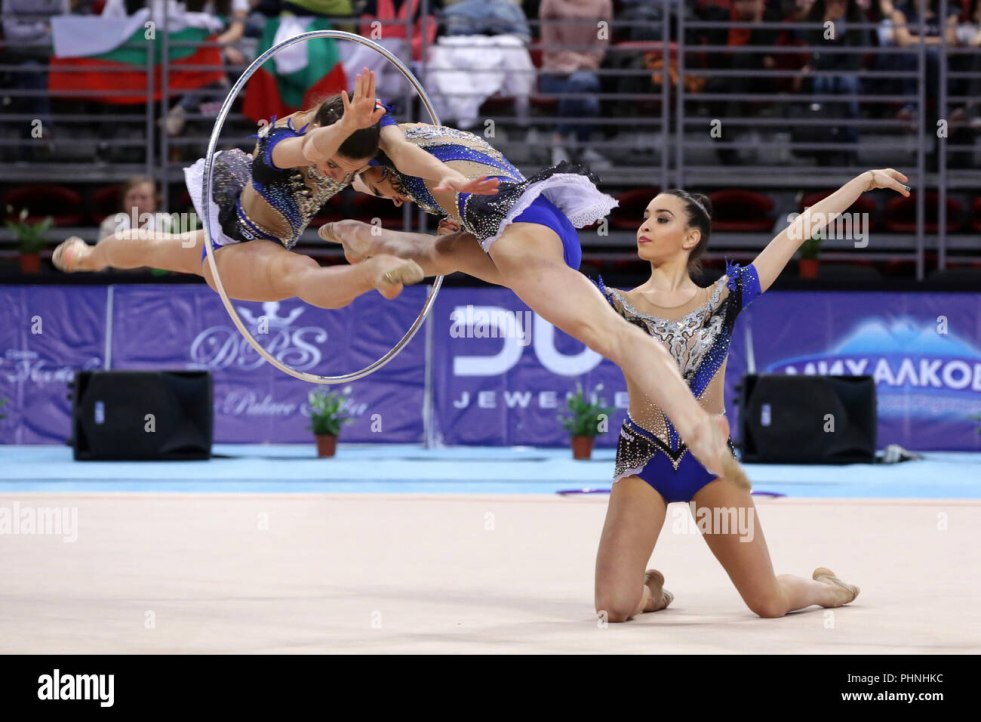 Spanish rhythmic gymnastics team