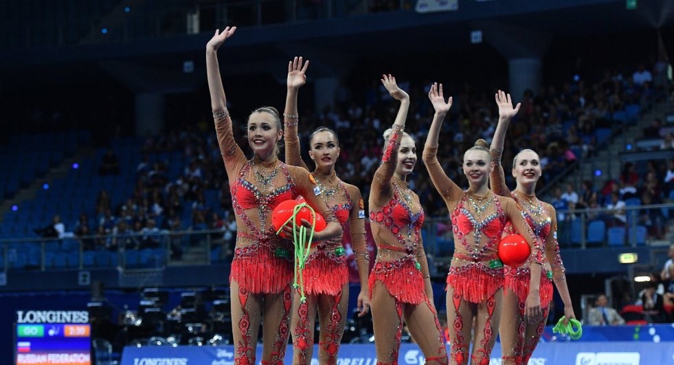 Russian national gymnastics team at Tokyo Olympics