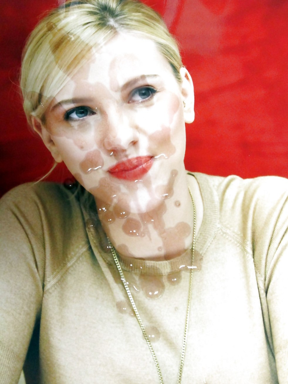 Scarlett Johansson Cum Tribute