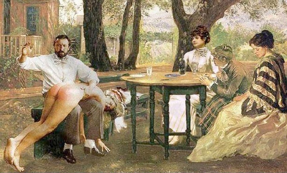 Pornography in vintage dress