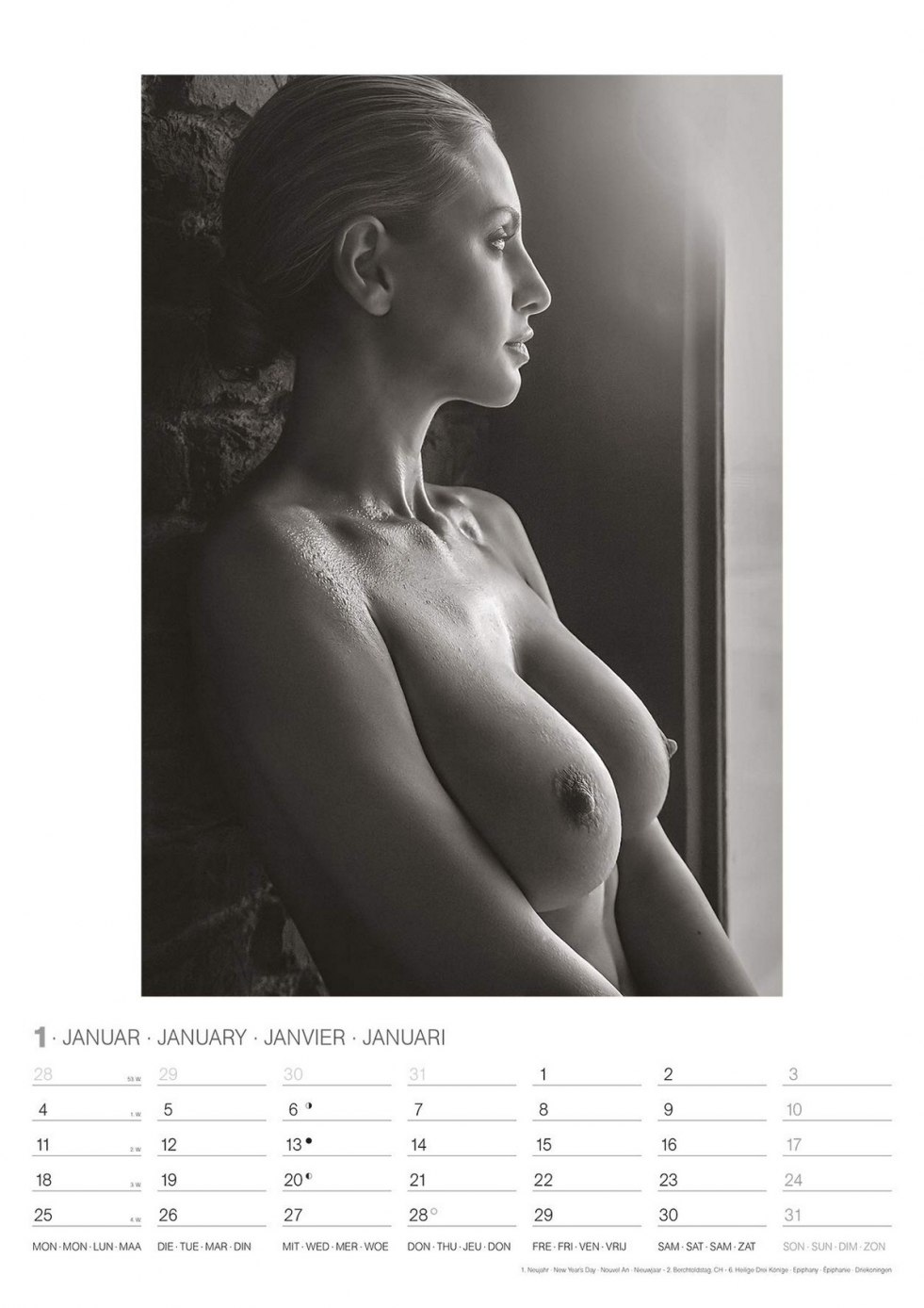 Erotic calendars of the 80s