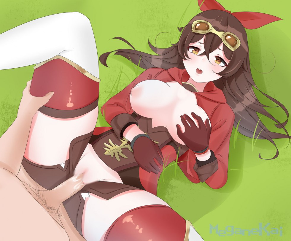 Gonshin Impact Amber Hentai