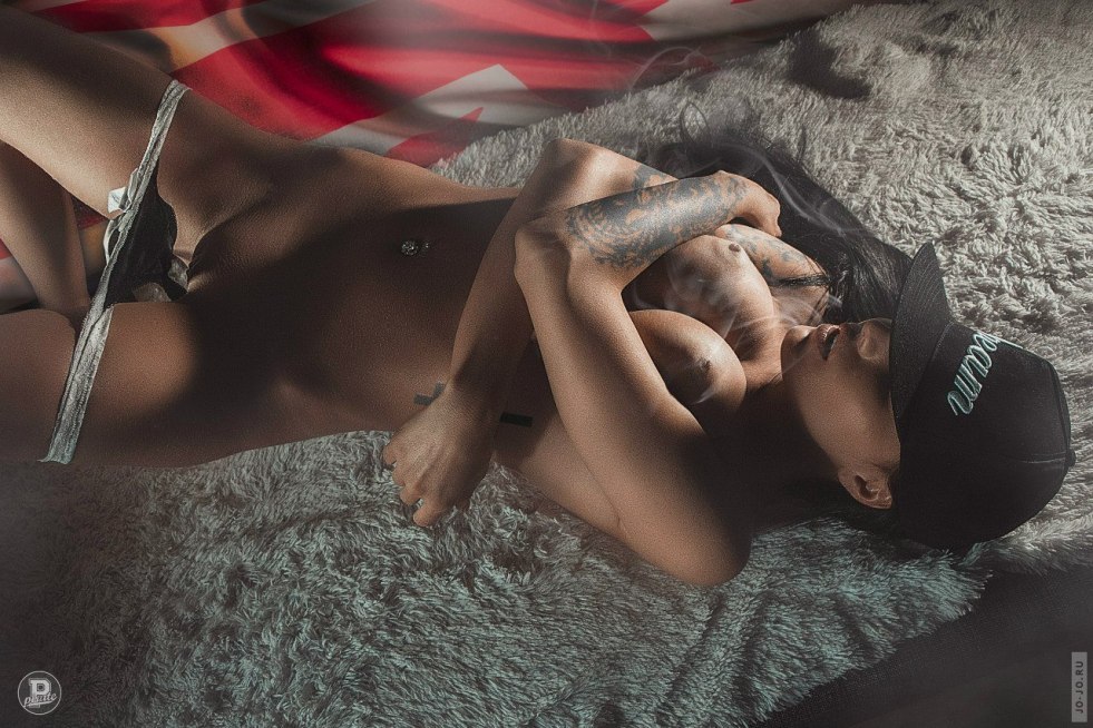 Naked young gymnasts