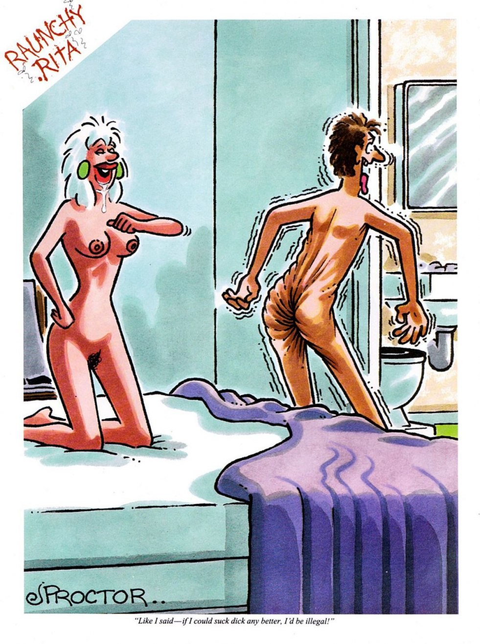 Erotic cartoons