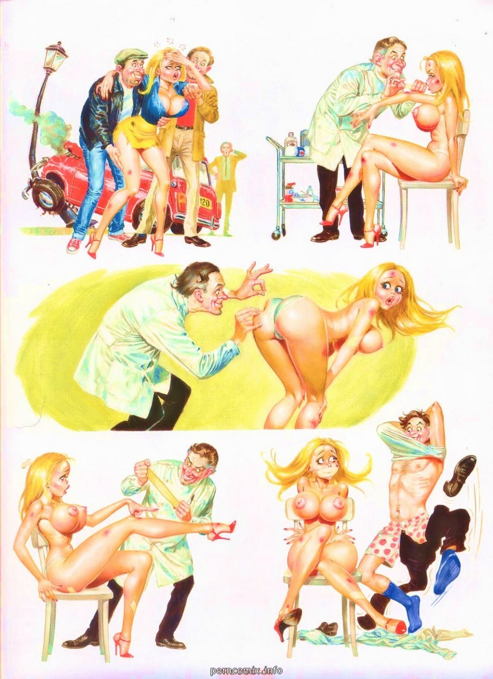 Comics Adventure Dolly