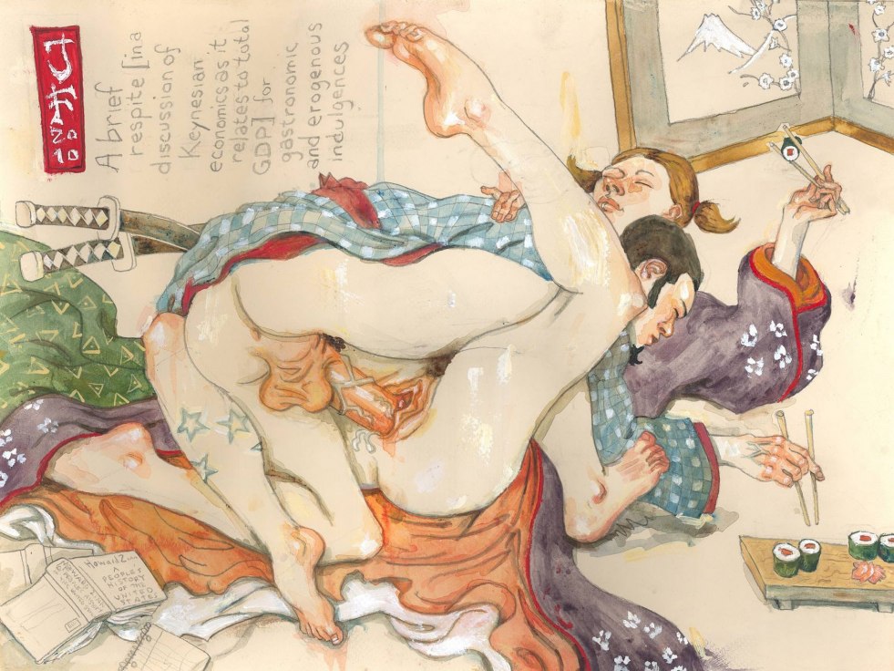 Japanese artist Yoji Muku
