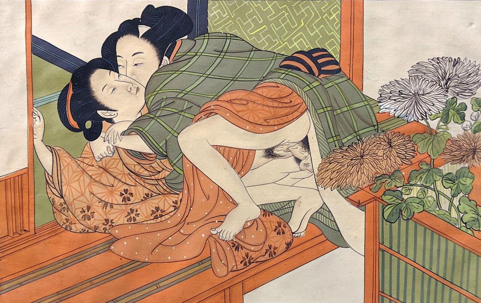 Japanese Erotic Painting Syung
