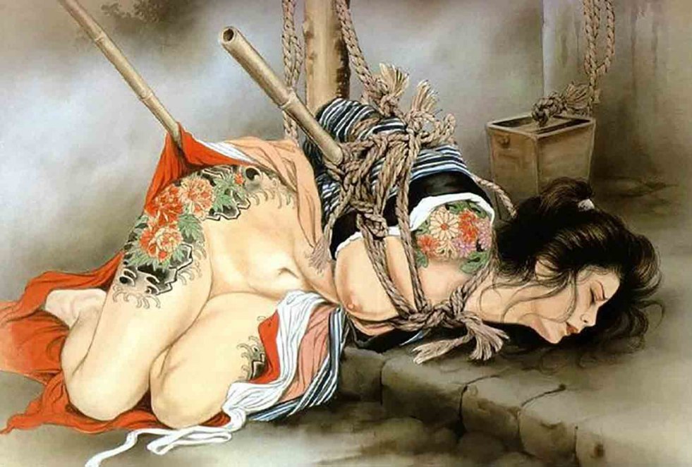 Drawn Japanese bdsm