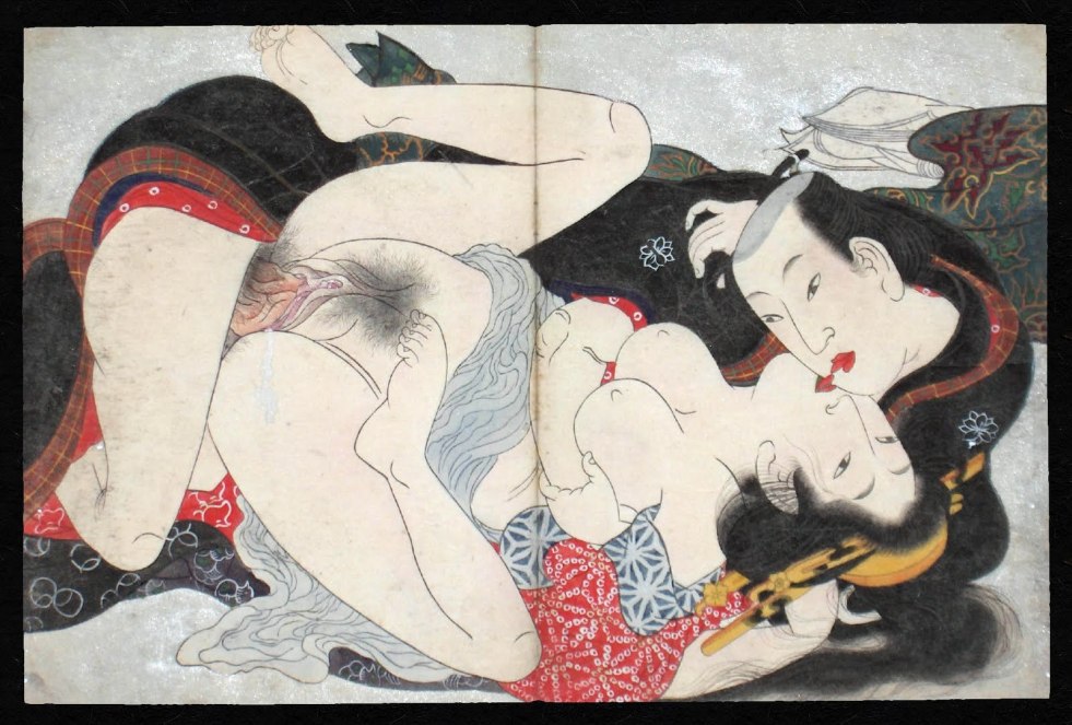 Japanese Erotic Painting Syung