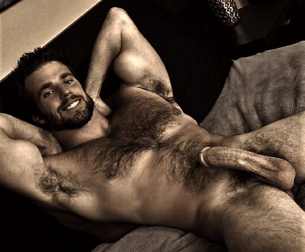 Naked men without panties