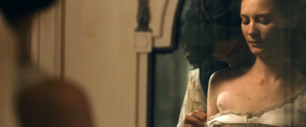 Naked redhead Mia Solis