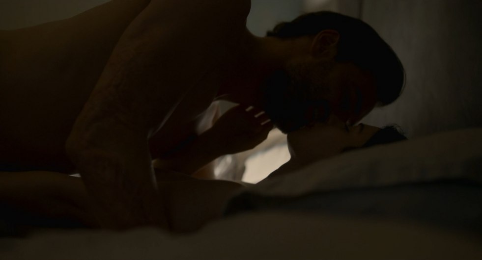 Yves Hewson naked in bed