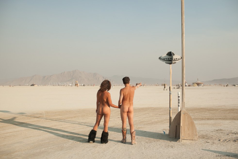 Nude on nudist festivals