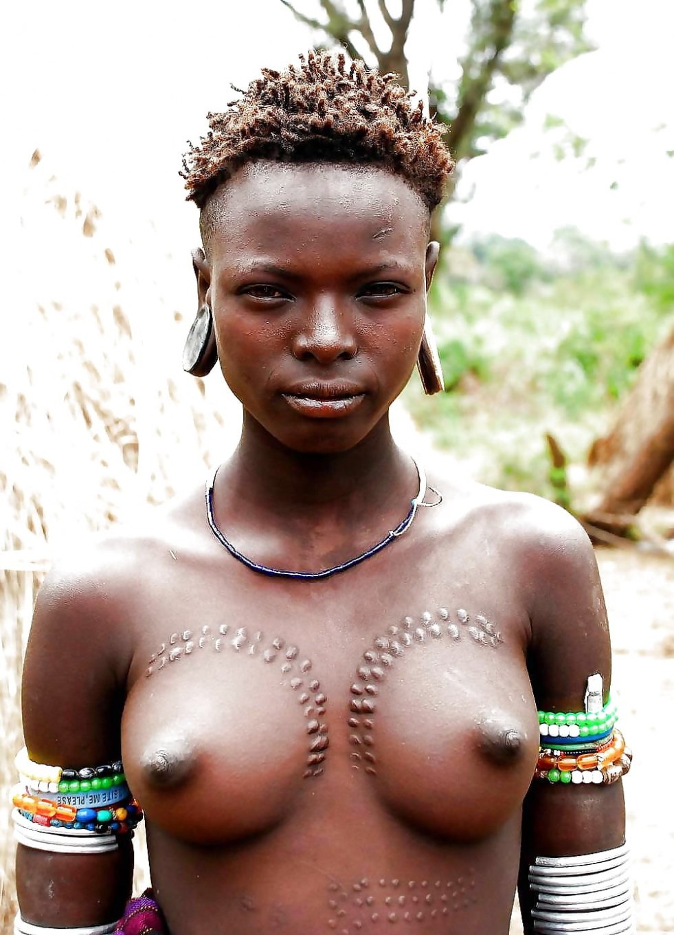 Naked Kenyan women