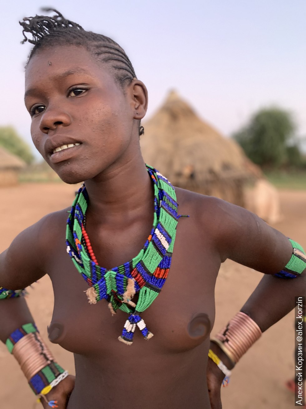 African women topless