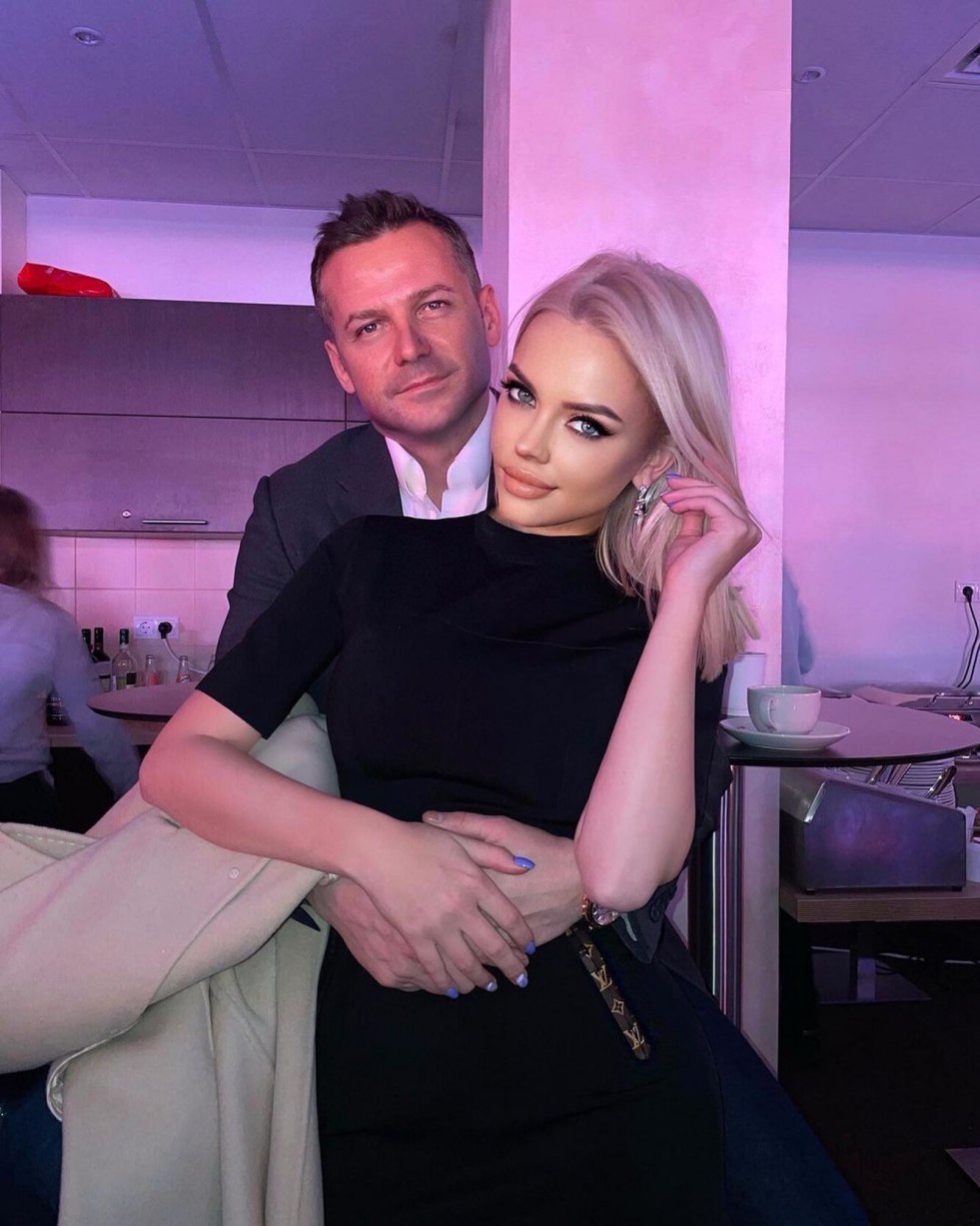 Surat Lev Igorevich with his wife