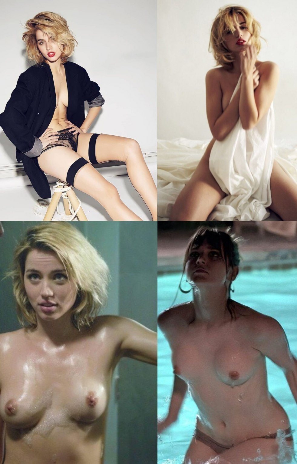 Lorentz Iso and Ana de Armaas naked