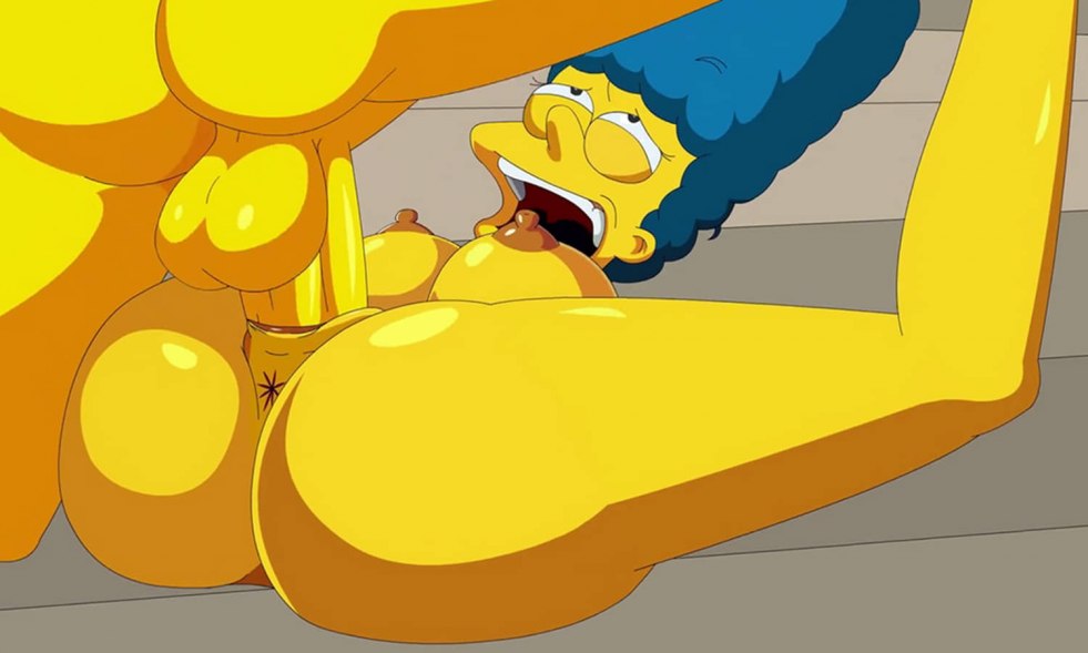 Bart Anal Marge Simpson