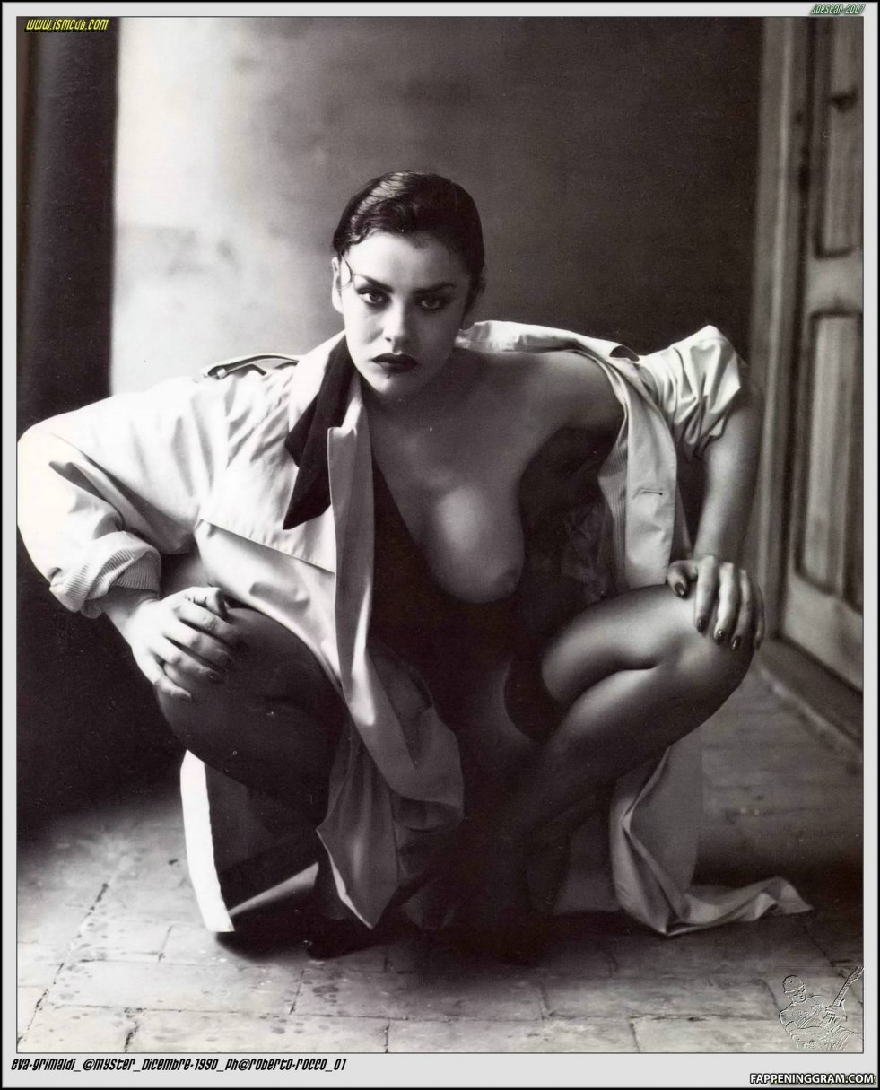 Naked Eva Grimaldi in men's magazines