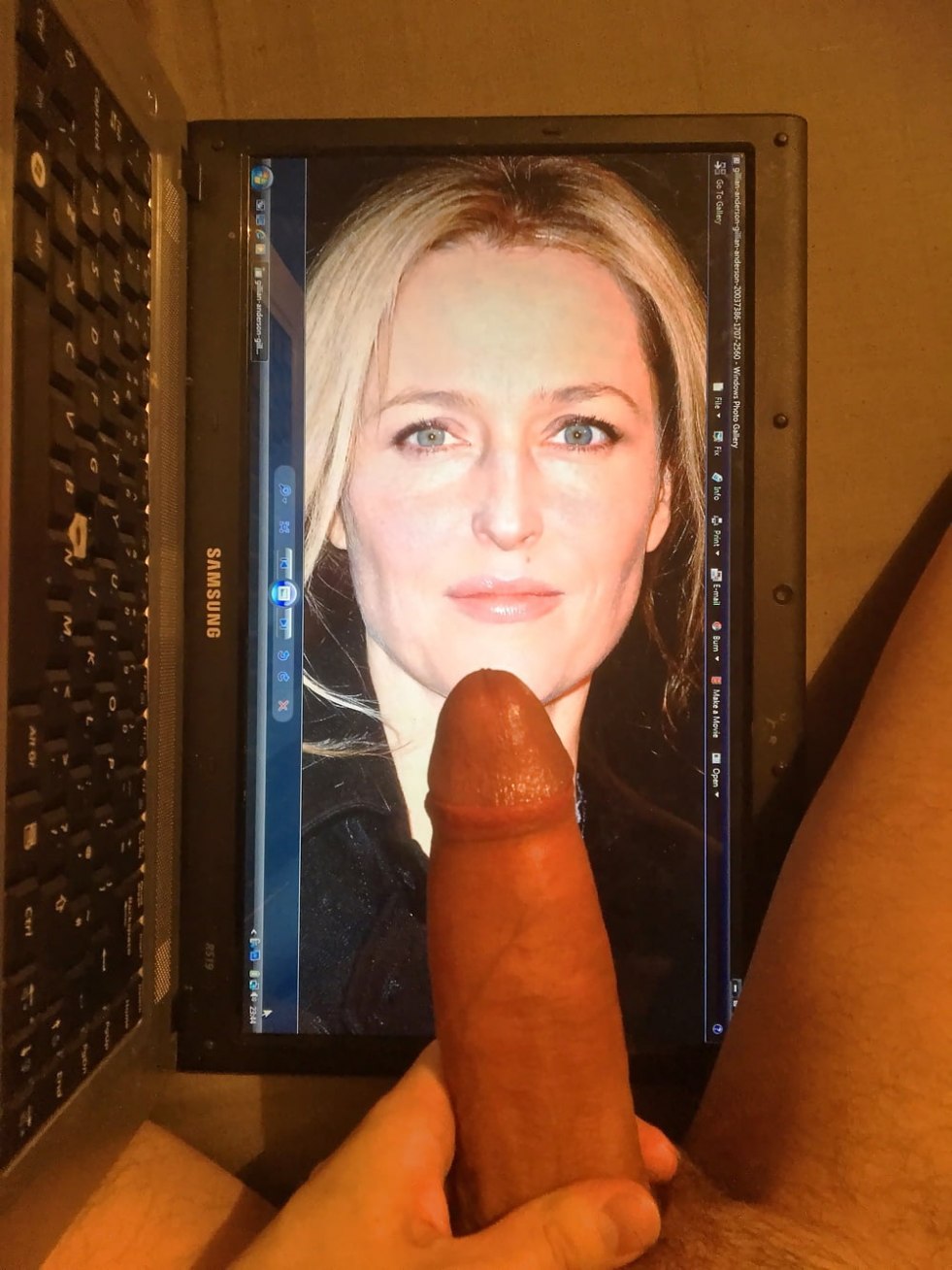 Gillian Anderson Cum Tribute
