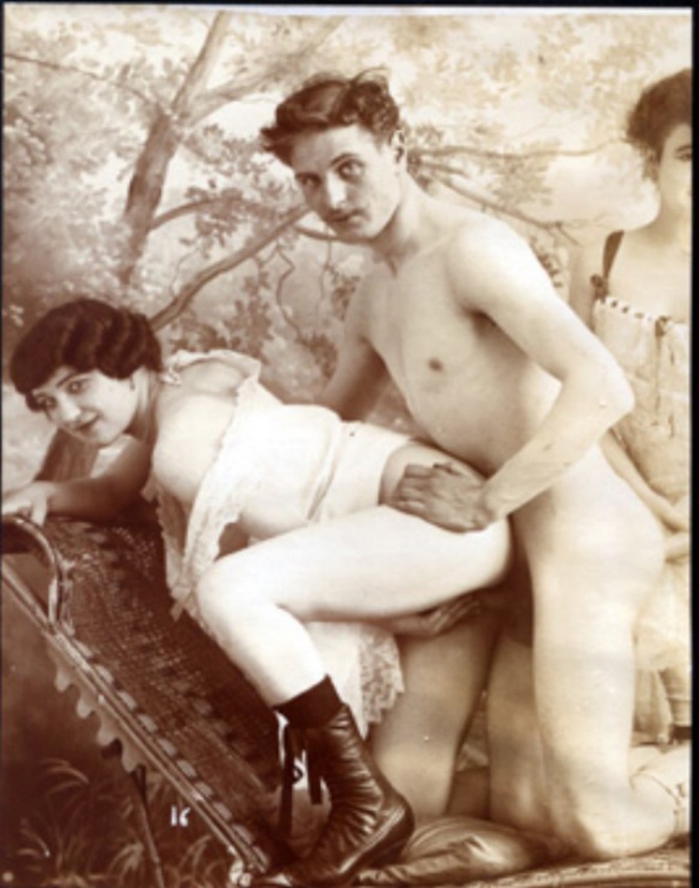 Pornographic pictures of the beginning of the 20th century