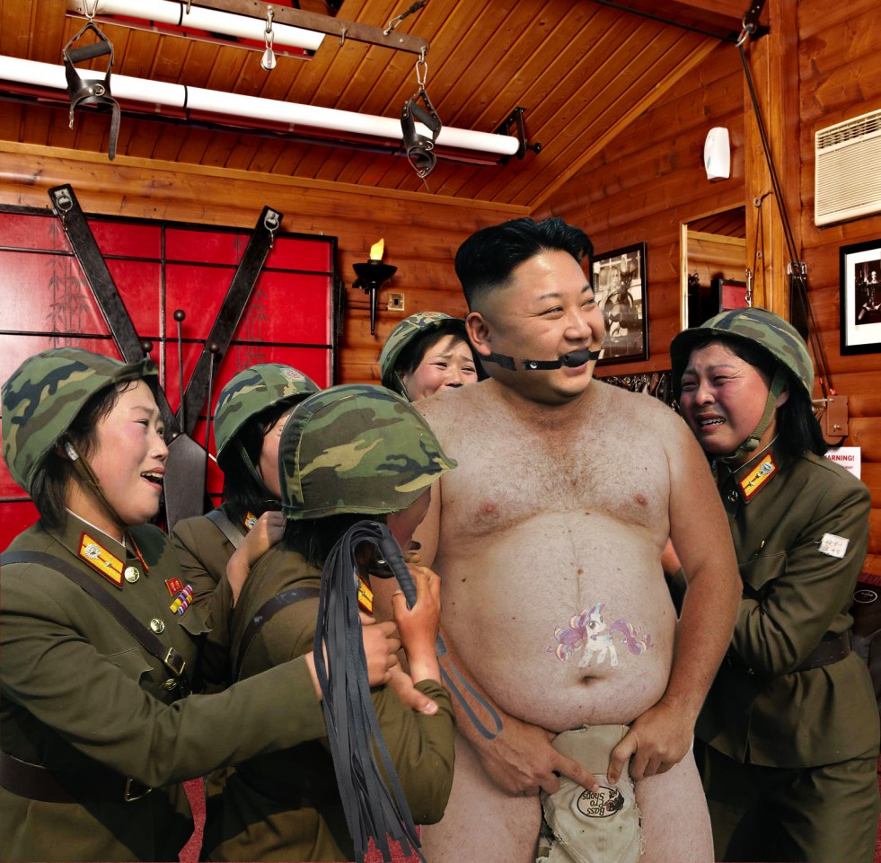 Naked women from North Korea