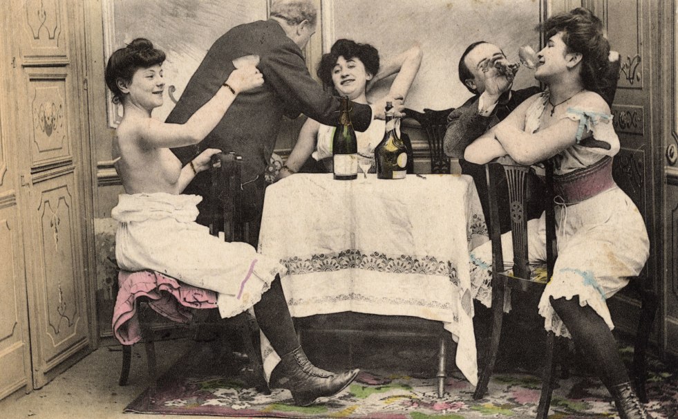 Vintage pornographic