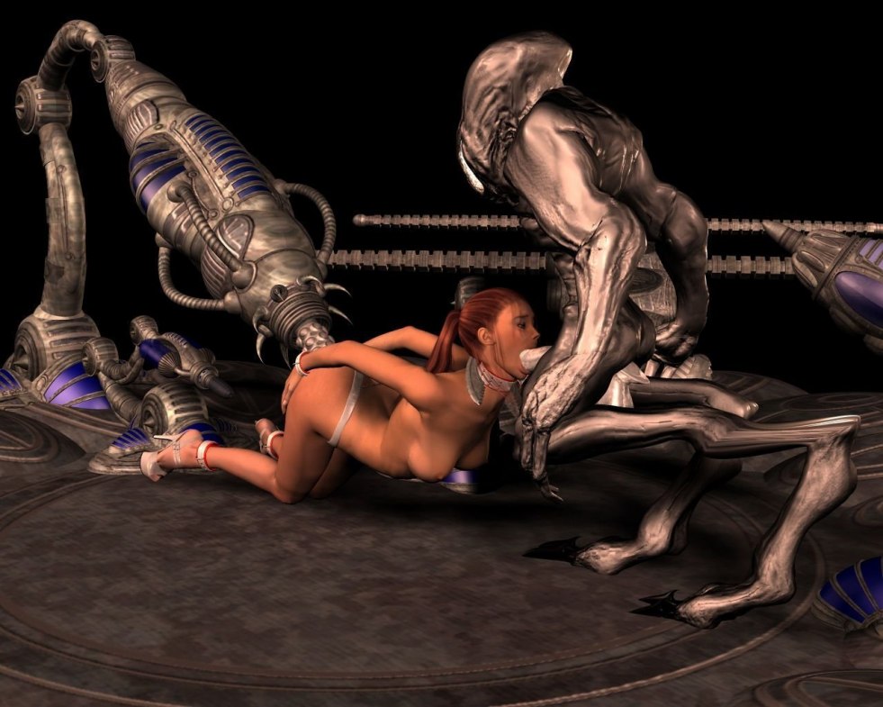 Hentai aliens bdsm 3d