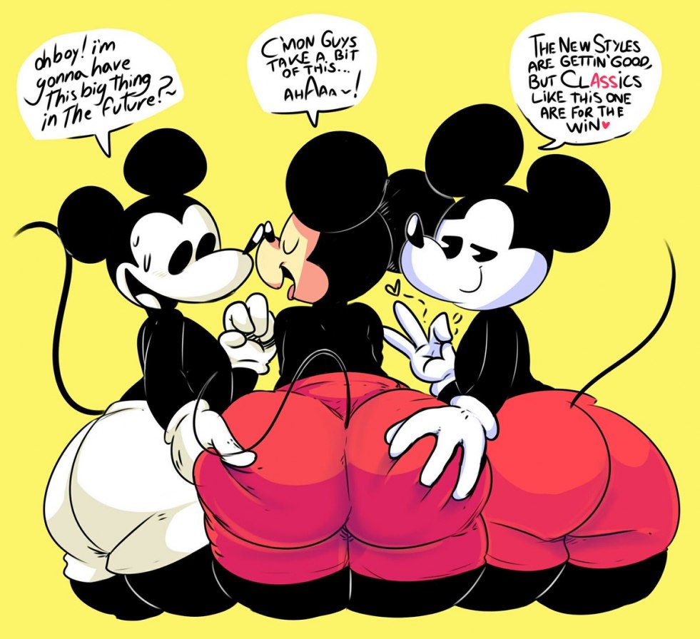 Mickey Mouse comic hentai