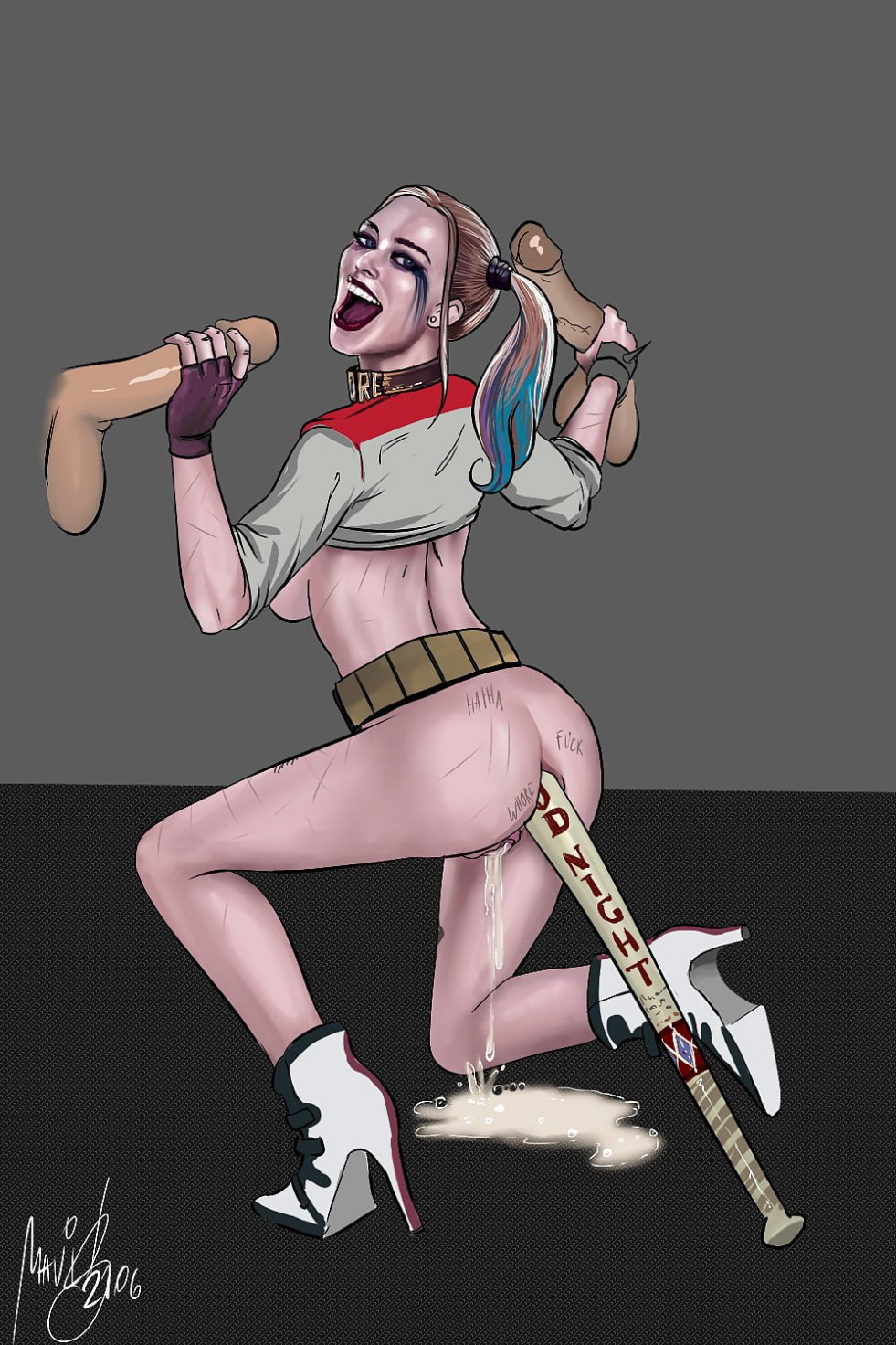 Harley Quinn From Birds Of Prey Naked