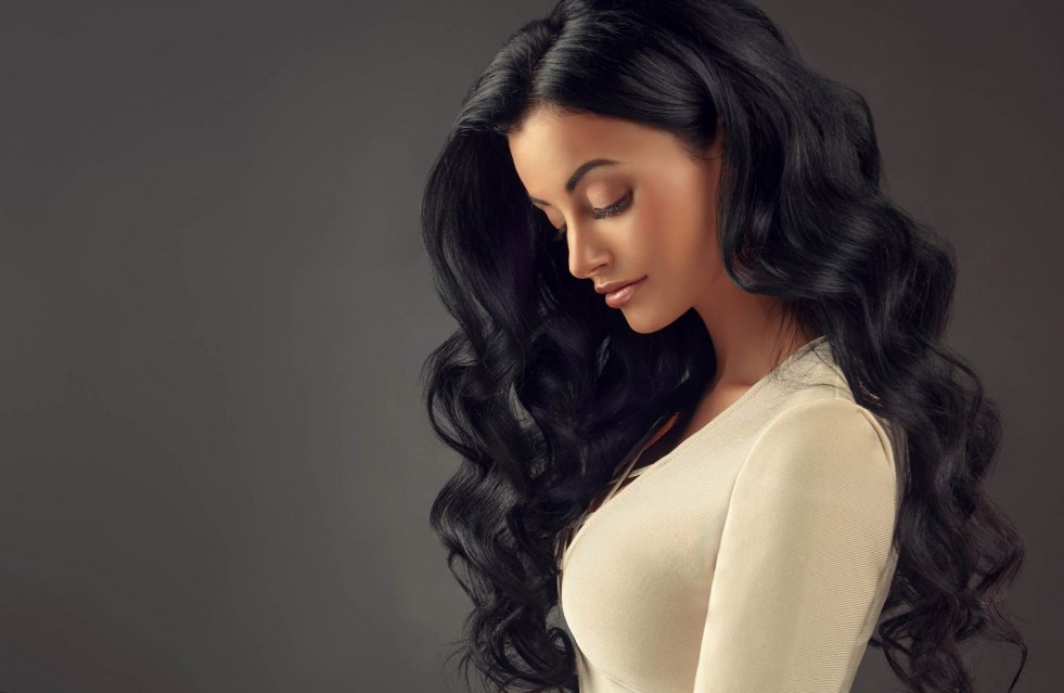 Luxury black hair