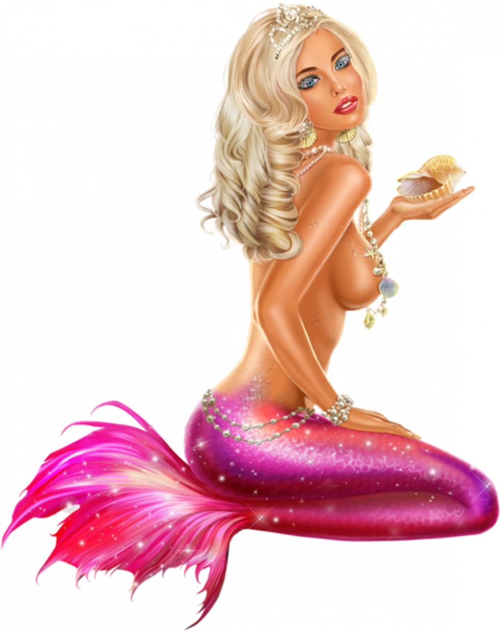 Two naked girlfriends in the pool