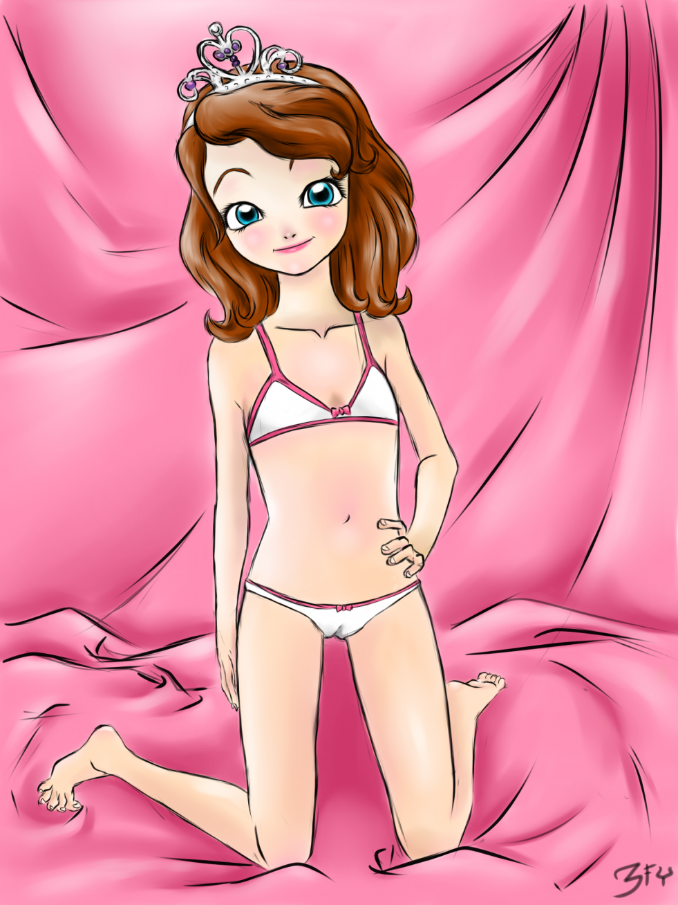 Naked Sofia Beautiful and Jasmine