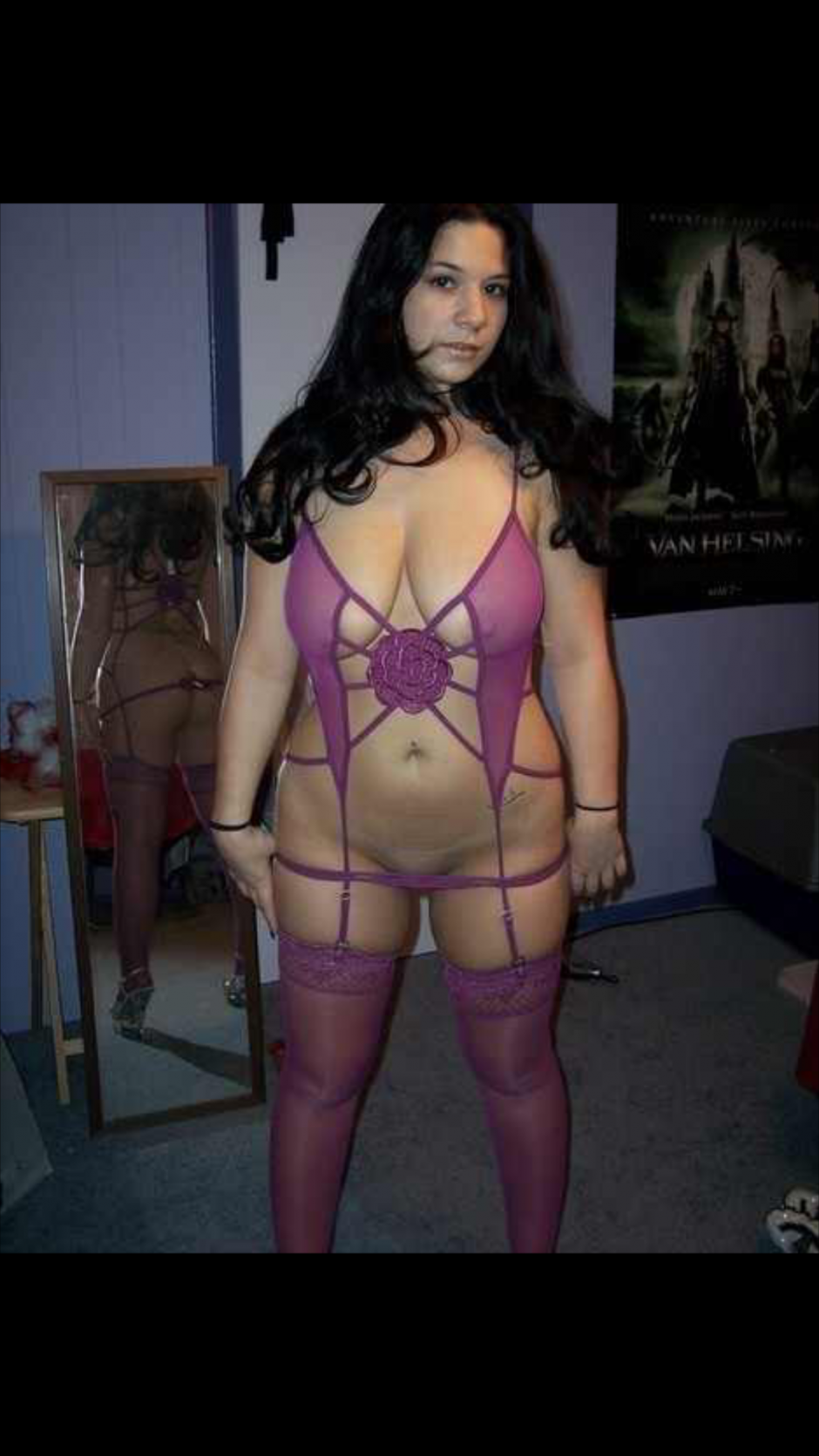 Fat Wife in Erotic Lingerie