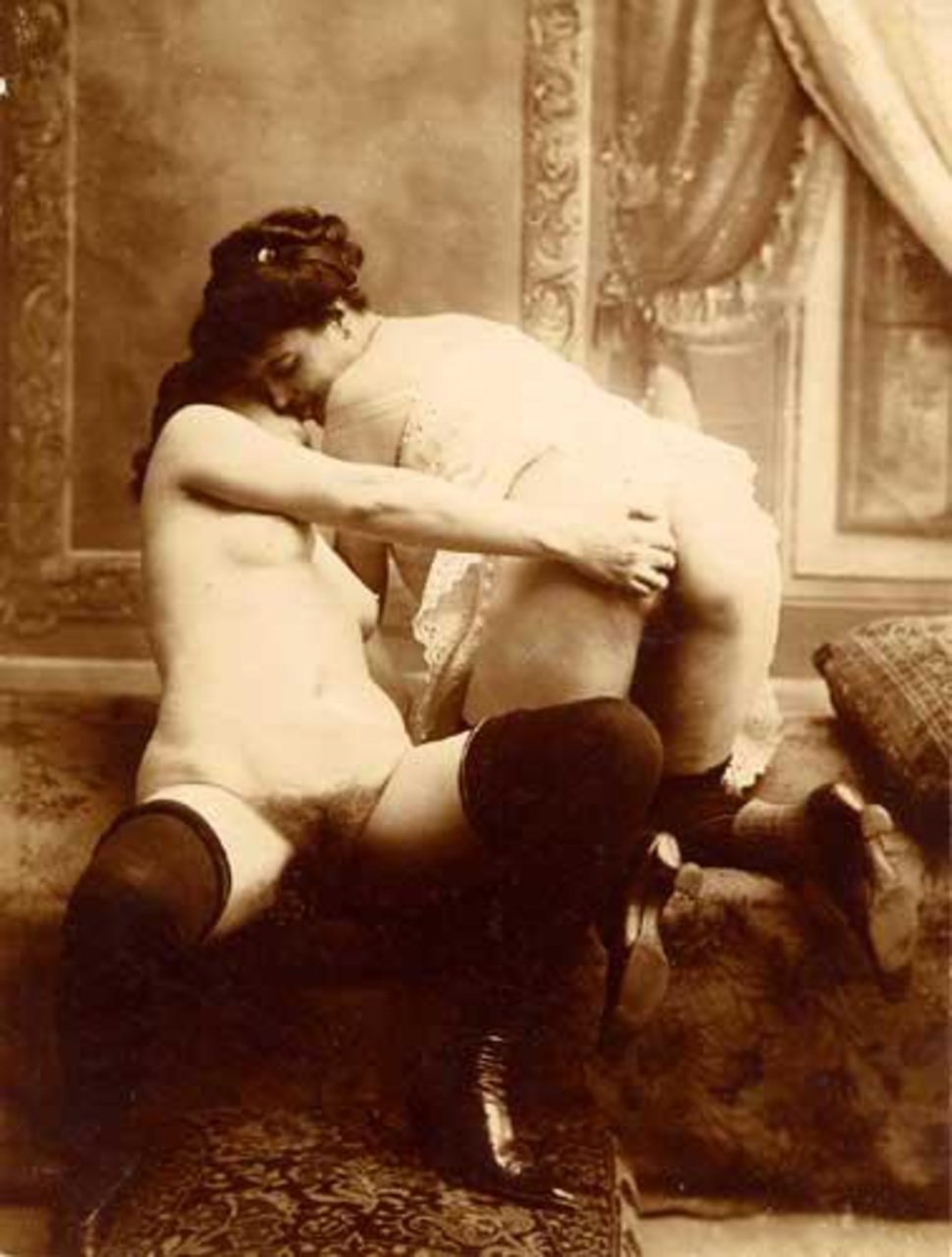 Pornographic pictures of the beginning of the 20th century