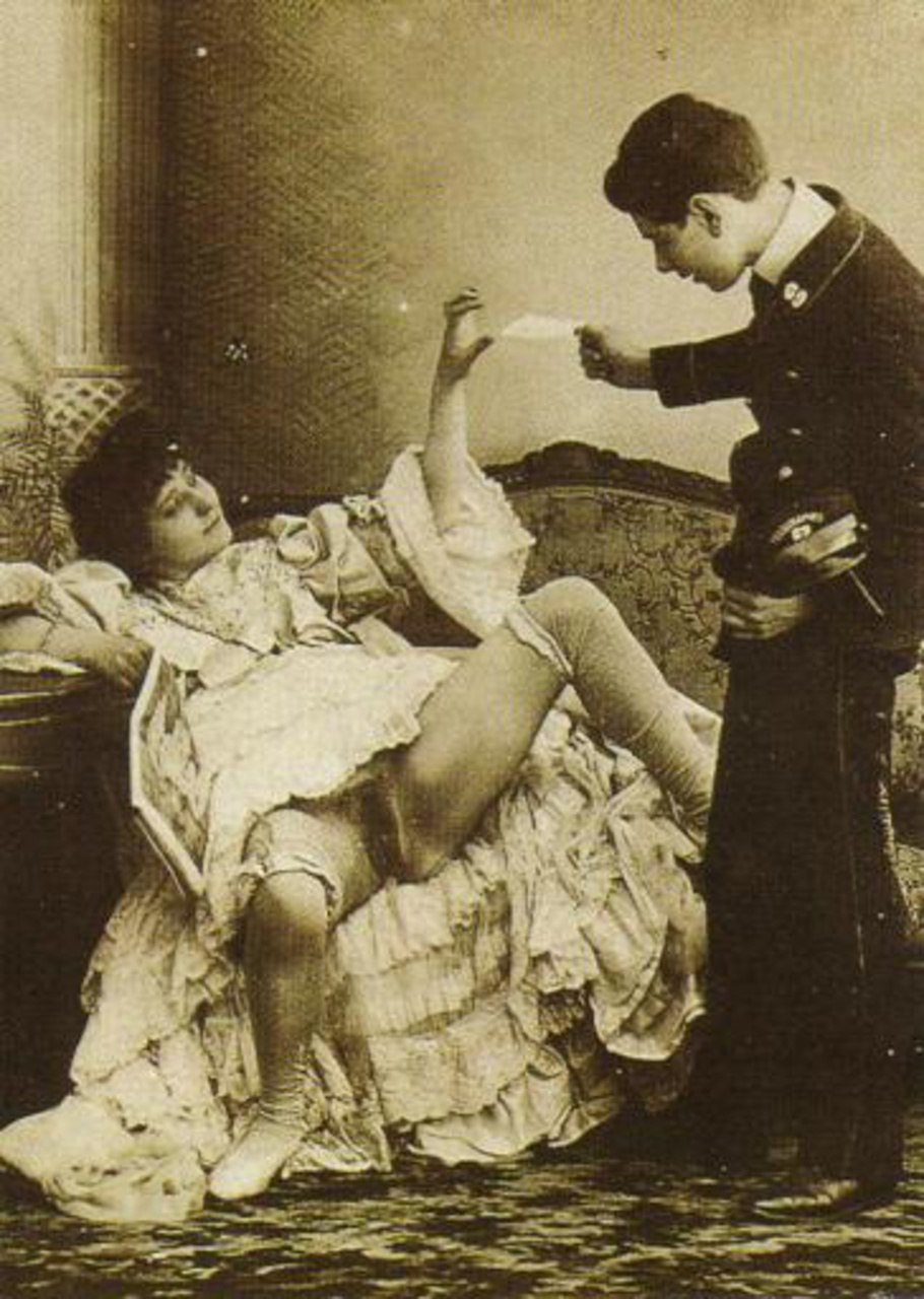 Pornographic images of the 19th century