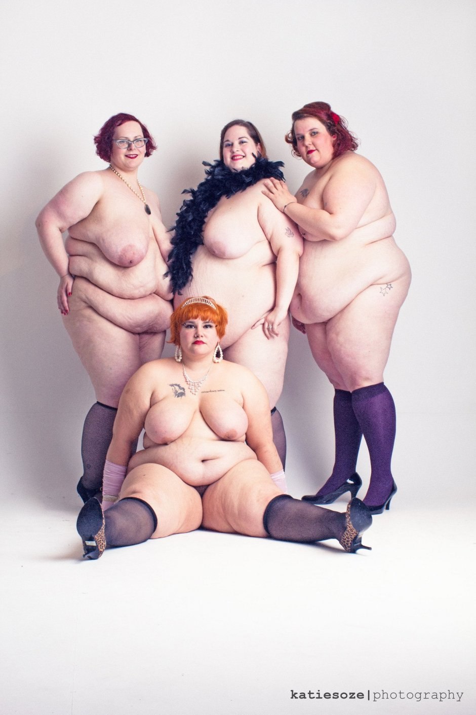 Very fat naked women