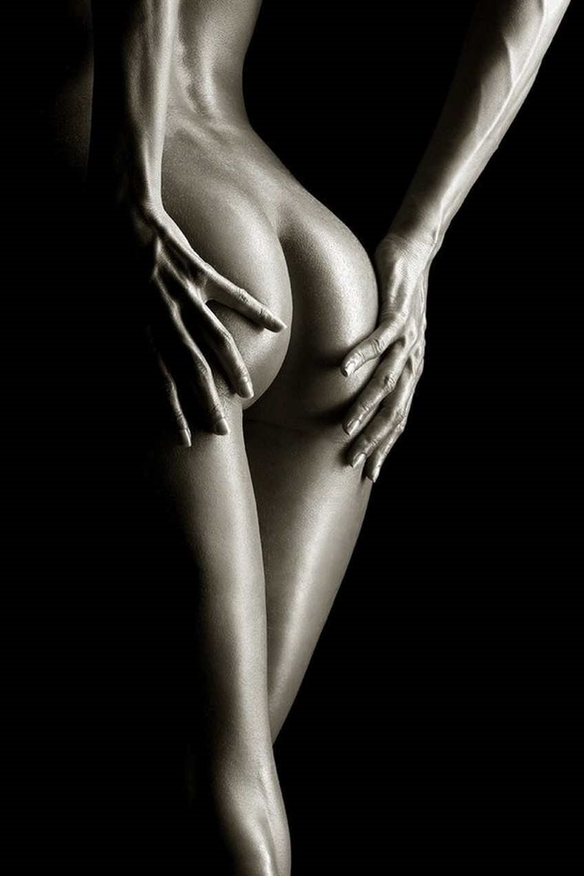 Beautiful naked female body