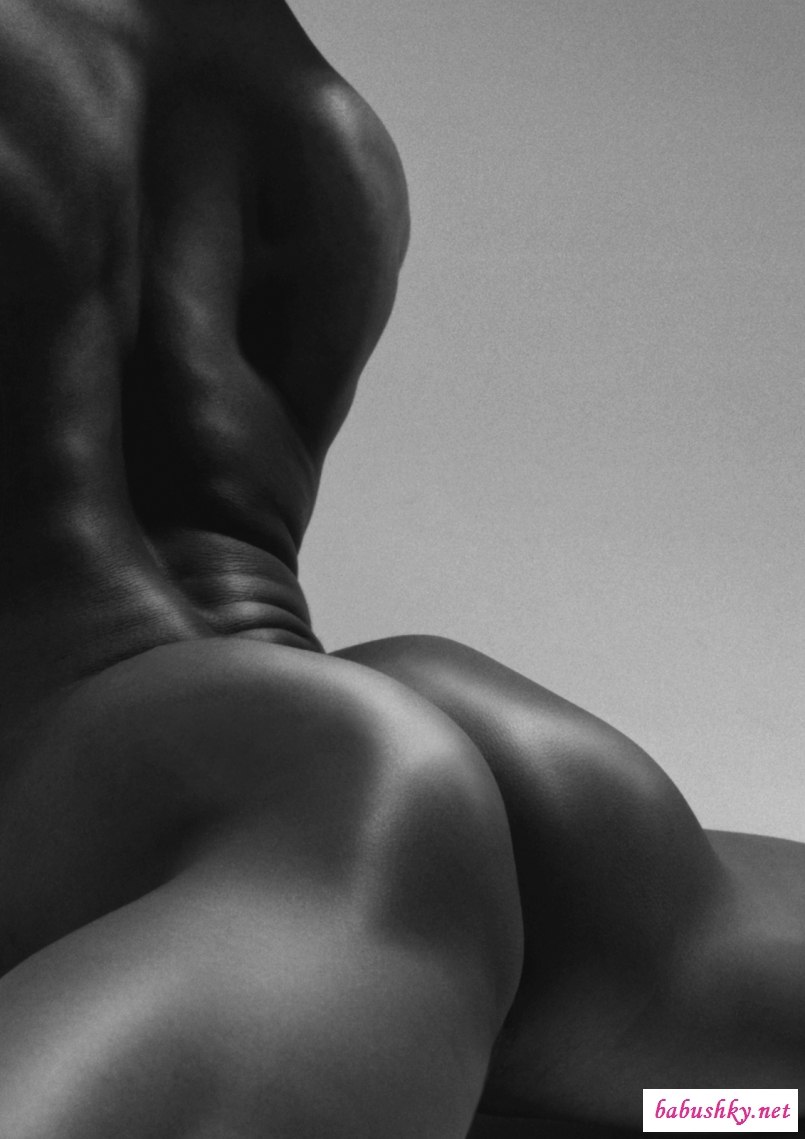 Beautiful naked man's body