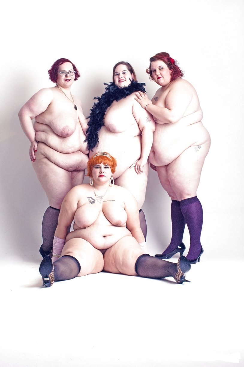 Very fat naked women
