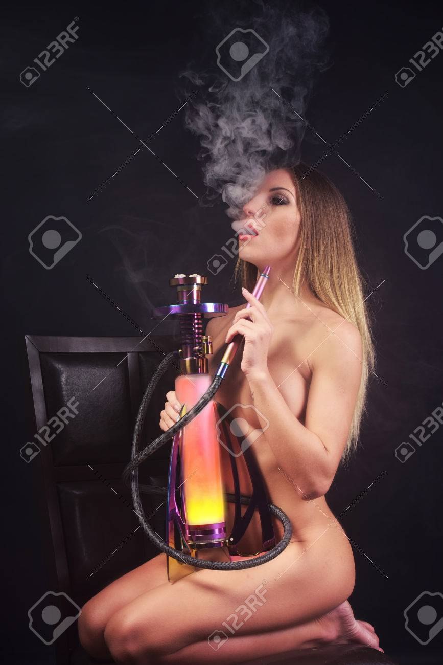 Erotic photos of girls with hookah