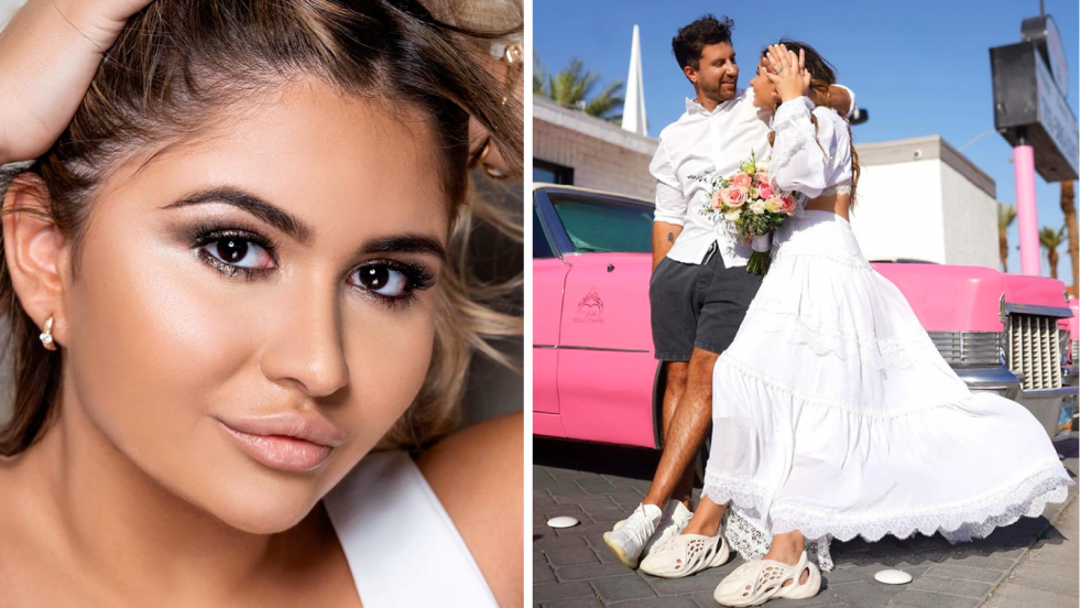 Amiran Sardarov Photo with wife