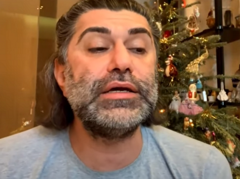 Nikolai Tsiskaridze with a beard