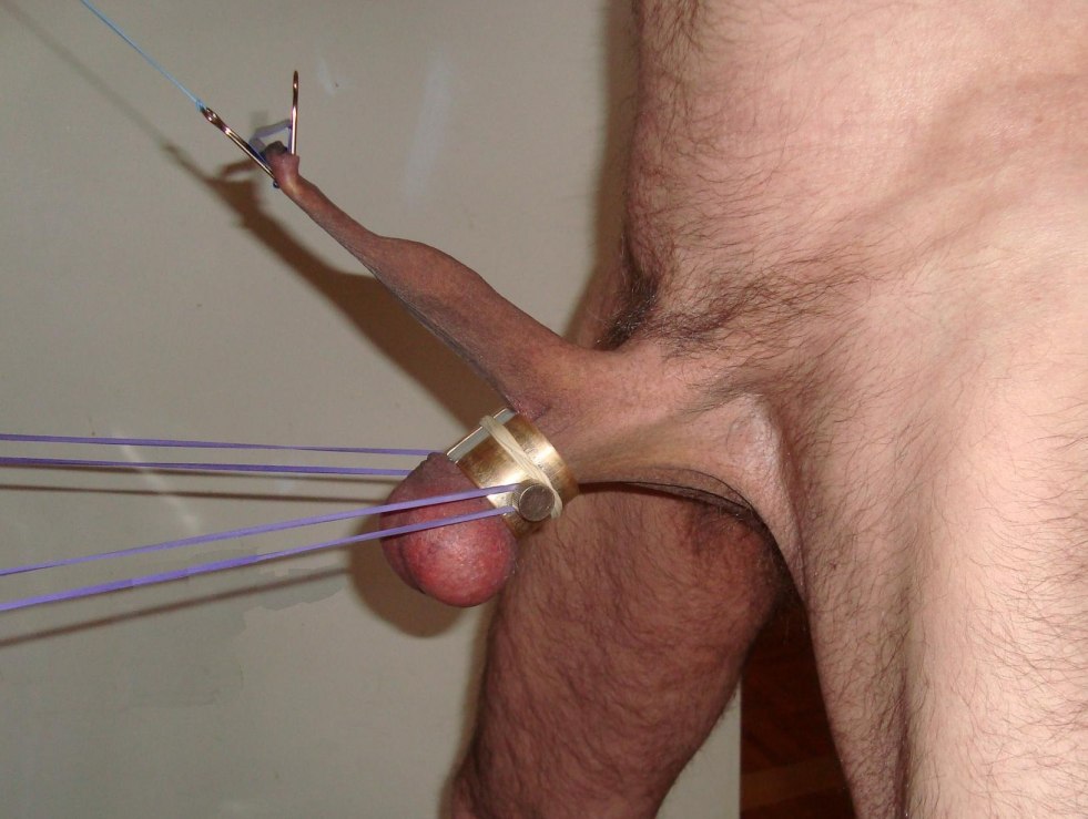 Torture of men's genitals