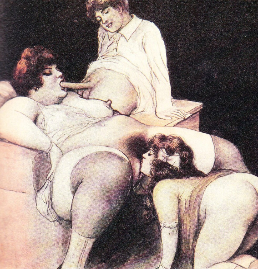 Retro orgies in XXX stockings