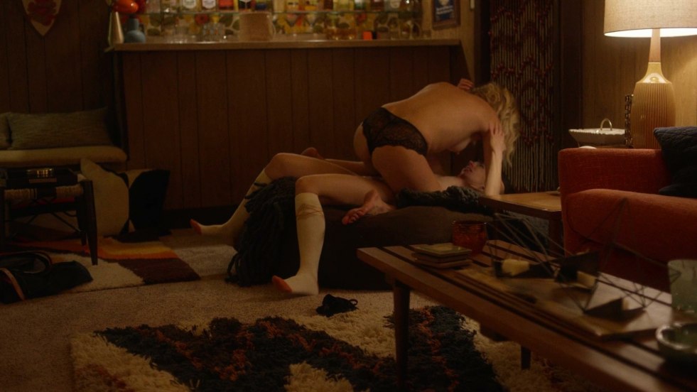 Malin Akerman naked in a movie