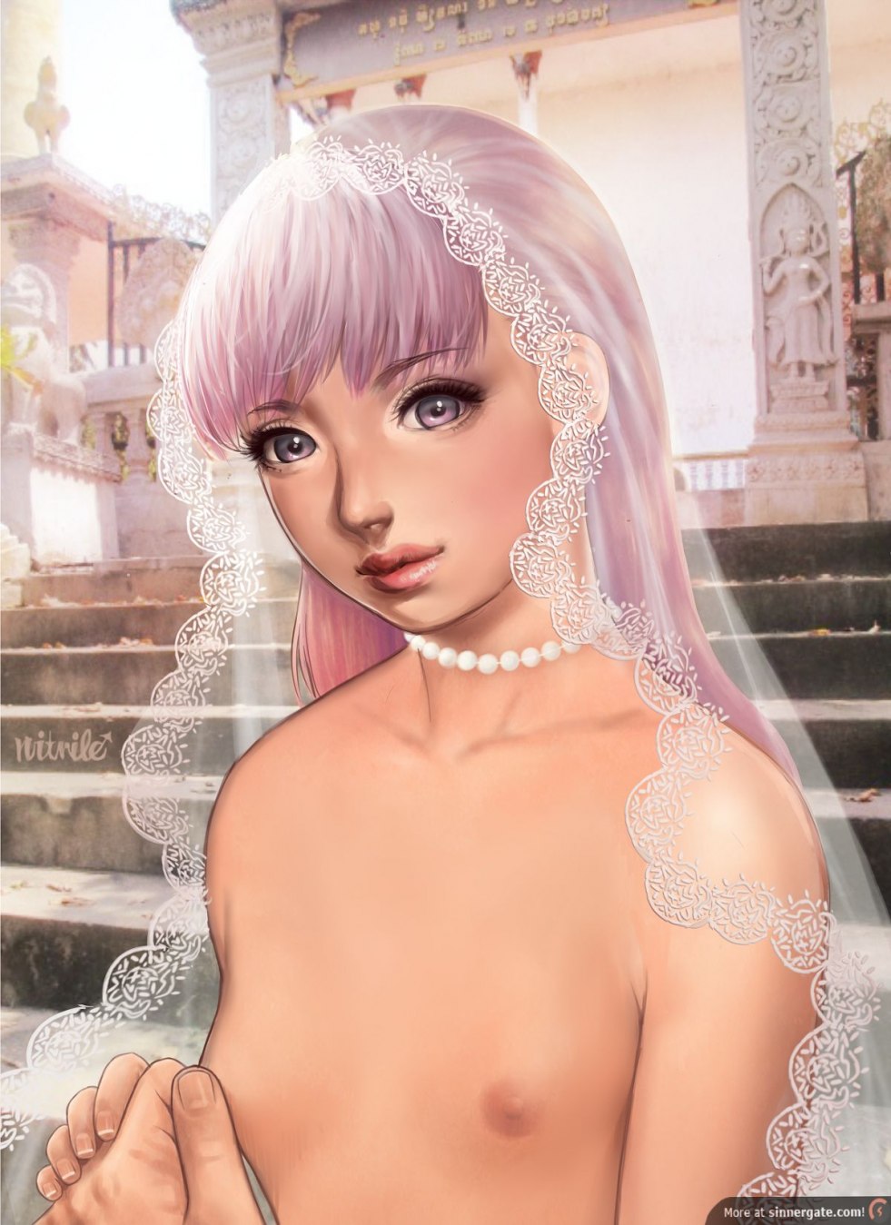 Fucked the bride in a wedding dress